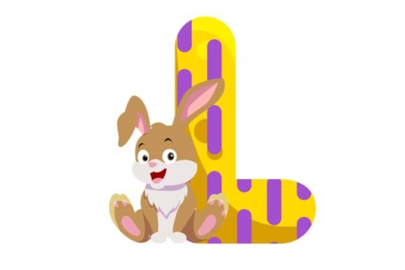 Adorable Animal Letter L Cliparts: A Designer's Asset