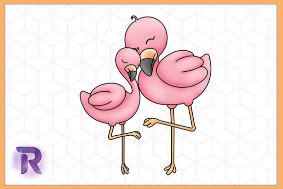 Flamingo Mama Animal Mother's Day: A Designer's Cutting File
